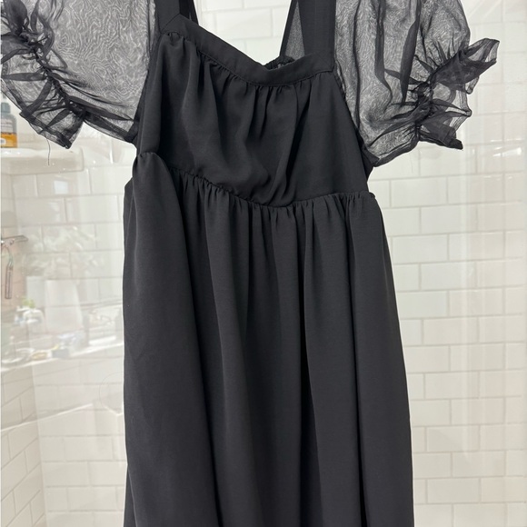 Entro Puff Sleeve Dress - Picture 2 of 3
